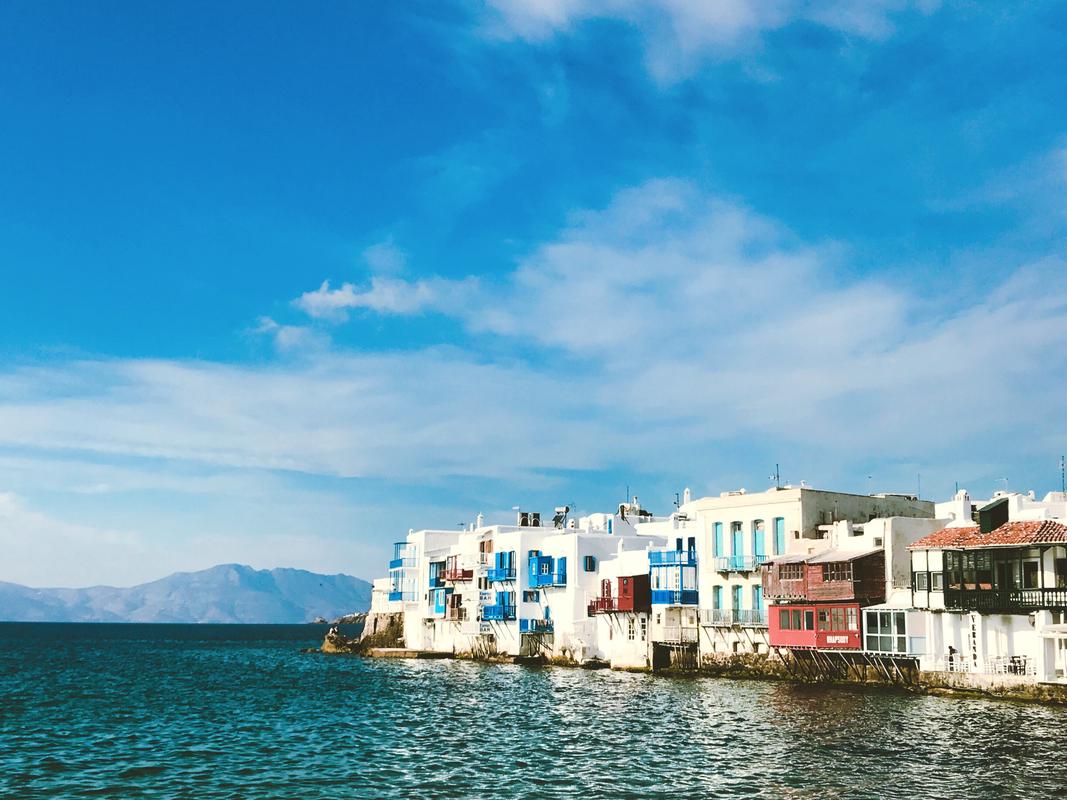 Dorpje op Mykonos