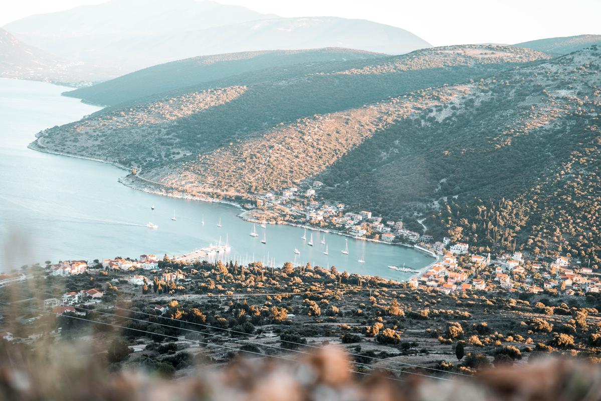 Uitzicht Kefalonia