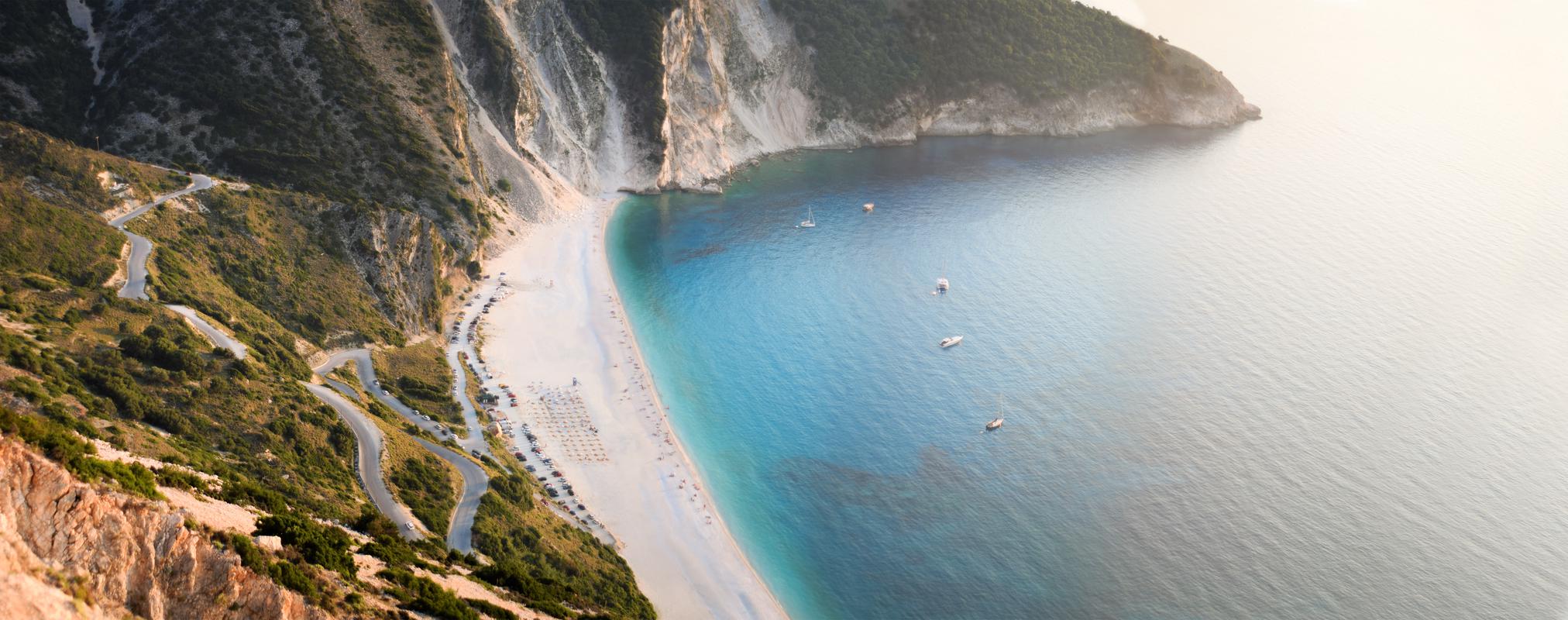 Myrtos strand, Kefalonia